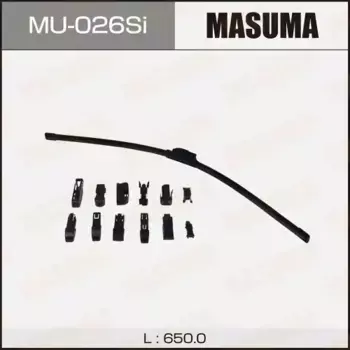 Щетка стеклоочистителя бескаркасная MU-026SI MASUMA 650/26'' мм/" 1 шт