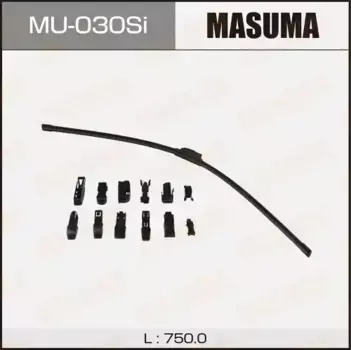 Щетка стеклоочистителя бескаркасная MU-030SI MASUMA 750/30'' мм/" 1 шт