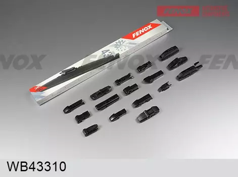 Щетка стеклоочистителя бескаркасная WB43310 FENOX Fenox Ice Vision 430/17'' мм/" 1 шт