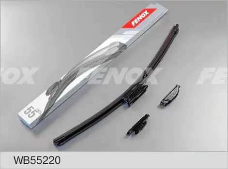 Щетка стеклоочистителя бескаркасная WB55220 FENOX Fenox Renovation 550/22'' мм/" 1 шт