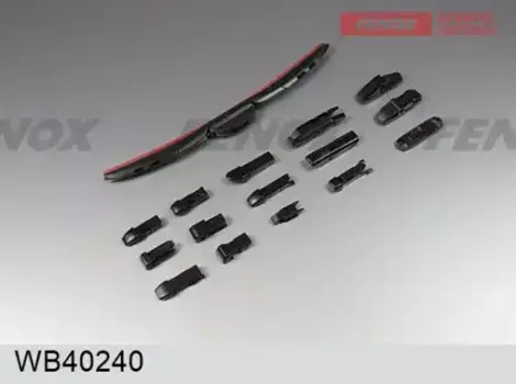 Щетка стеклоочистителя гибридная WB40240 FENOX 400/16'' мм/" 1 шт