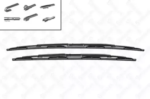 Щетка стеклоочистителя каркасная 201 530-SX STELLOX 530/21'' мм/" 530/21'' мм/" 2 шт