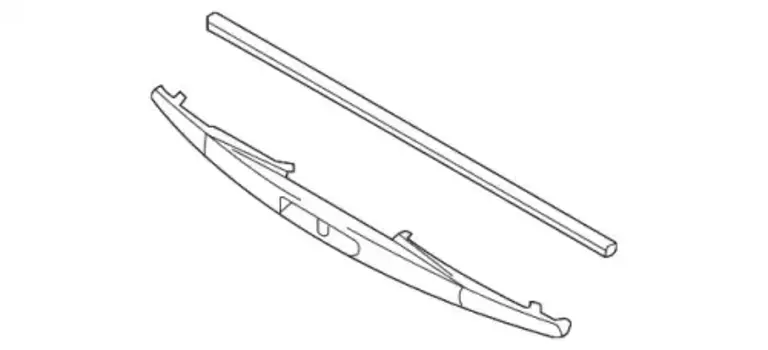 Щетка стеклоочистителя каркасная 3834063J00 SUZUKI 250/10'' мм/"