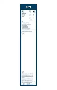 Щетка стеклоочистителя каркасная 3 397 011 238 BOSCH BOSCH Twin грузовой 700/28'' мм/" 1 шт
