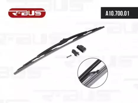 Щетка стеклоочистителя каркасная A1070001 R-BUS