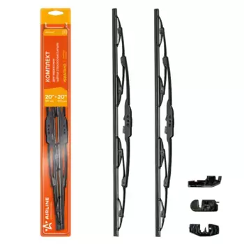 Щетка стеклоочистителя каркасная AWB-K-510K AIRLINE 510/20'' мм/" 510/20'' мм/" 2 шт