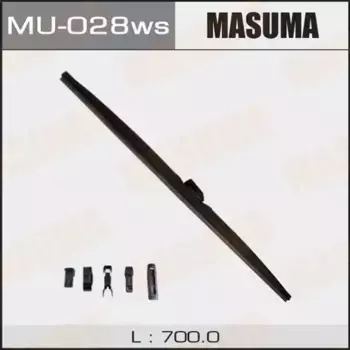 Щетка стеклоочистителя каркасная MU-028WS MASUMA Masuma Optimum 700/28'' мм/" 1 шт