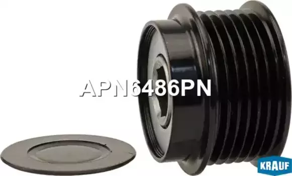 шкив генератора!\ Chrysler Voyager 95>, Toyota Avensis/Corolla/Rav 4/Yaris 1.6-2.0 07> APN6486PN KRAUF