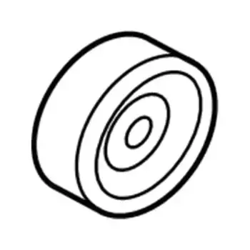 шкив генератора!\ Hyundai Santa FE 2528725210