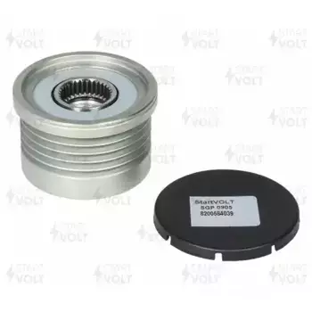 шкив генератора!\ Mitsubishi Carisma 1.9Di 00-06, Renault Laguna 1.9DCi 04> SGP 0905 СТАРТВОЛЬТ