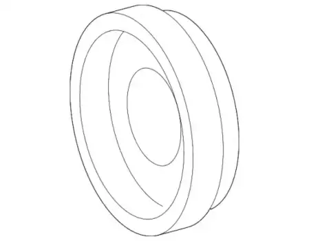 Шкив коленвала MB 272 030 09 03