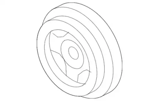 Шкив коленвала NISSAN 123033TA5B