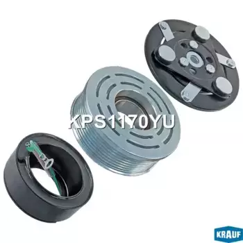шкив компрессора кондиционера!с муфтой включения\Honda CR-V III 2.0i 07-10 KPS1170YU KRAUF