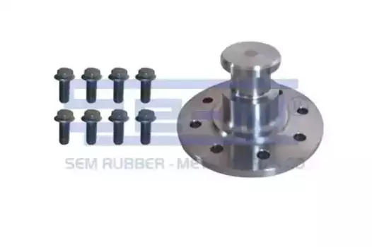 шкворень прицепной! 2''/10 болт сверху+к-т болтов\ Jost KZ1012-01 15219 SE-M