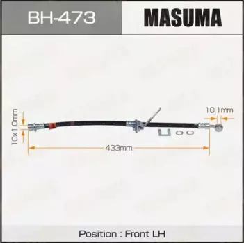 шланг торм. пер. лев.!\ Honda CR-V RD 95> BH-473 MASUMA