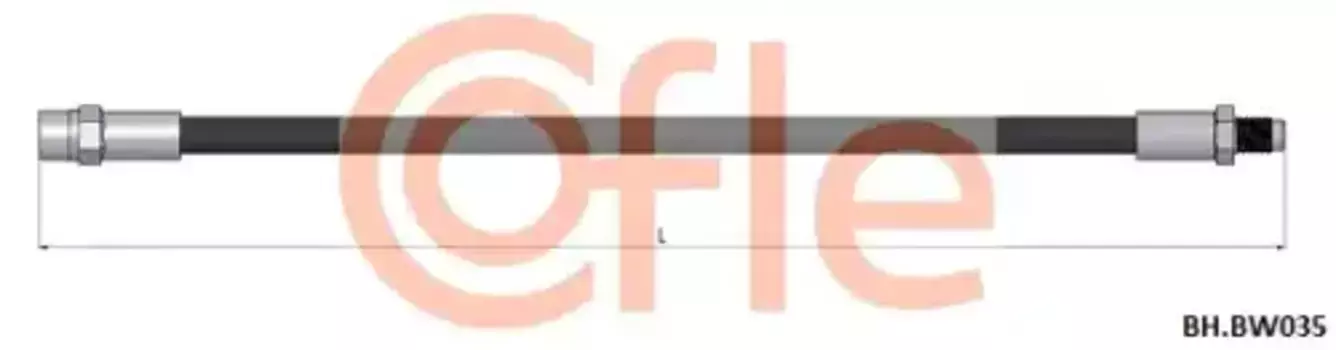 Шланг тормозной 92.BH.BW035 COFLE