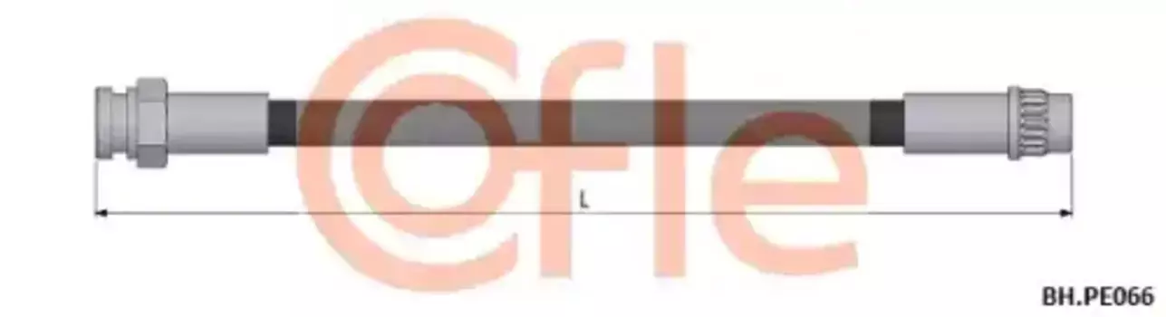 Шланг тормозной 92.BH.PE066 COFLE