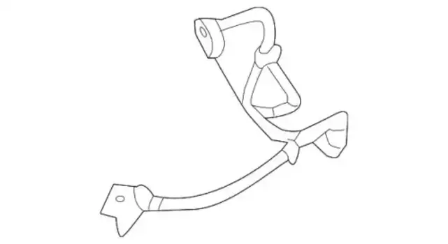 шланг тормозной!\ Land Rover Range Rover 16 LR096526