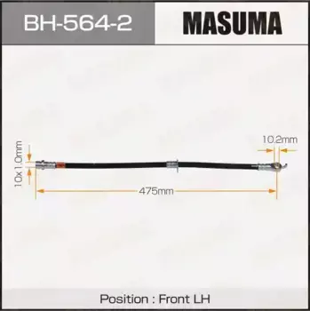 ШЛАНГ ТОРМОЗНОЙ MASUMA T- /FRONT/ CAMRY ACV4#, LEXUS ES350 LH BH5642