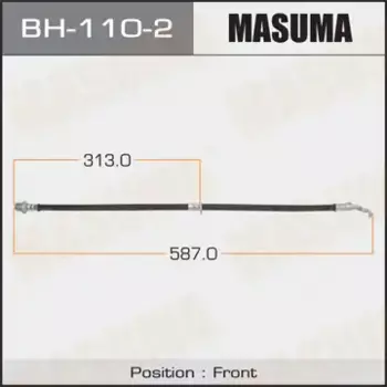 шланг тормозной! перед. лев. L 587\Toyota Camry BH-110-2 MASUMA