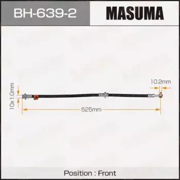 шланг тормозной! перед левый\ Nissan Murano BH-639-2 MASUMA