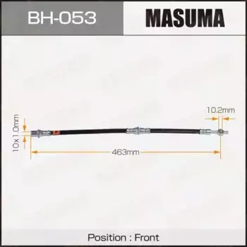 шланг тормозной перед.!\ Toyota TownAce BH-053 MASUMA