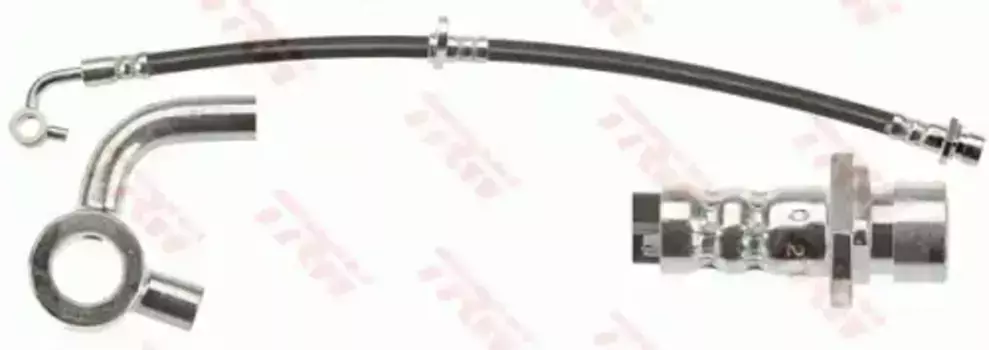 шланг тормозной передний правый! L=416\ Honda CR-V (RE) 2.0i-2.4i-VTEC 4WD 07> PHD1200 TRW