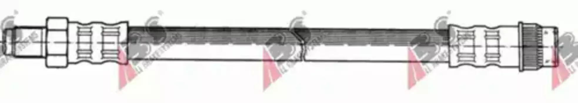 шланг тормозной SL 3617 A.B.S.