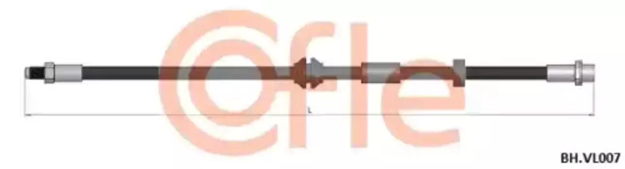 Шланг тормозной VOLVO C70/S40/V50 92.BH.VL007 COFLE