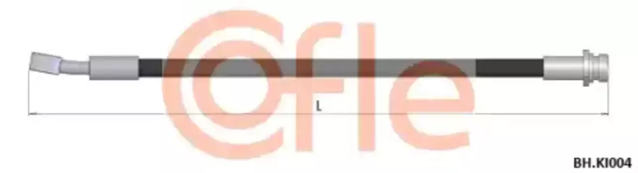 шланг тормозной задний правый! L=320\ KIA Ceed/ Pro Ceed 06>