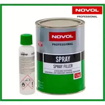 шпатлёвка жидкая!\ SPRAY c THIN 880 0,8+0,08l 1201 NOVOL