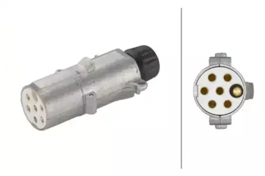 штекер !7/6 полюсов, металл, с винт. соед., 24V ISO3731 Europa S \ 8JA 003 832-001 HELLA