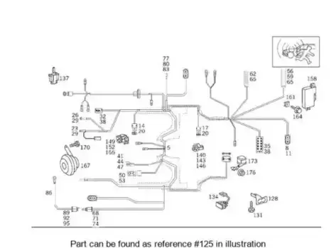 штекер свечи накаливания!\ MB Sprinter 96> 019 545 54 28
