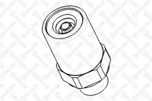 штуцер пневмосистемы D6 STELLOX 85-21203-SX