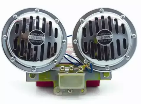 сигнал автомобильный! 335/435Гц 12V 120dB D=125мм 2шт\ 43308 AVS