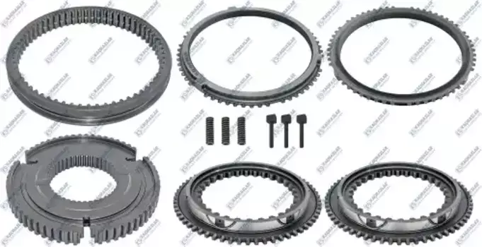 синхронизатор КПП! 1-ой/2-ой передачи в сборе\ ZF К20.00087 KACMAZLAR