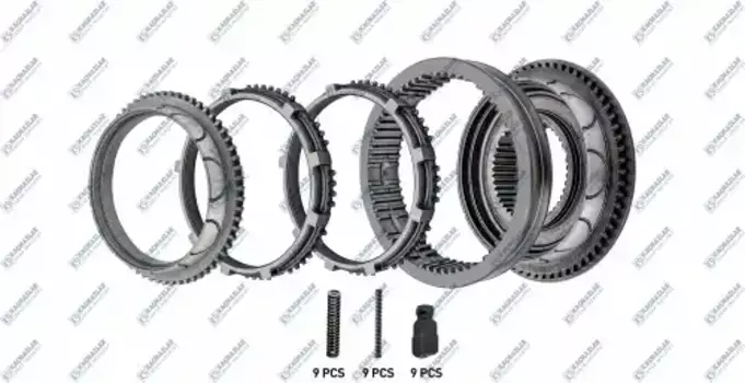 синхронизатор КПП! в сборе\ ZF K20.00546 KACMAZLAR