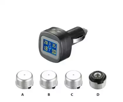 система контроля давления в шинах! TPMS T80-TS02, монитор+ 4 внешних датчика\ 606-6 ВЫМПЕЛ