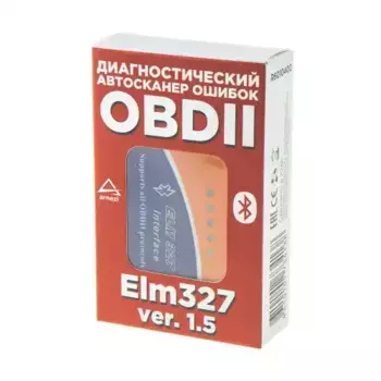 сканер! автомобильный диагностический OBDII, ELM 327 Bluetooth, V1.5\ R6010400 ARNEZI