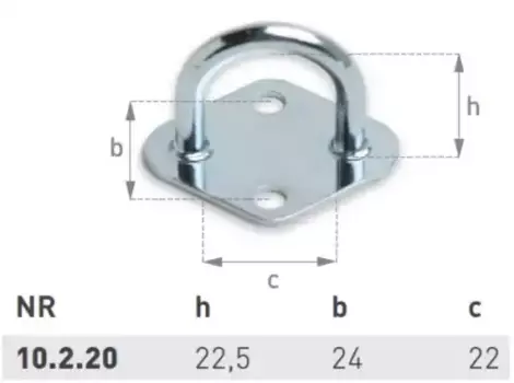 скоба крепления тента! \ ГАЗ-3302 ГАЗель 10.2.20 BOZAMET