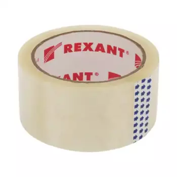 скотч упаковочный! 48ммх50мкм, прозрачный, рулон 66м\ 09-4202 REXANT