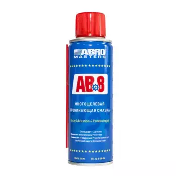 Смазка аэрозольная ABRO AB-8-200-RW проникающая универсальная 0.2 л