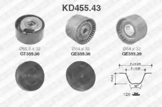 SNR KD455.43 27 мм