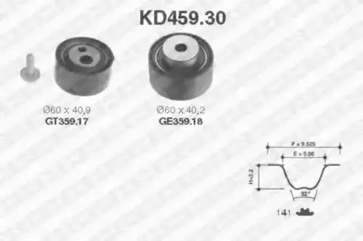 SNR KD459.30 25.4 мм