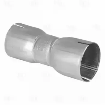 соединитель труб глушителя! под хомут d=55/d=60 L=150 алюм. сталь\ EMP 5560 TRIALLI