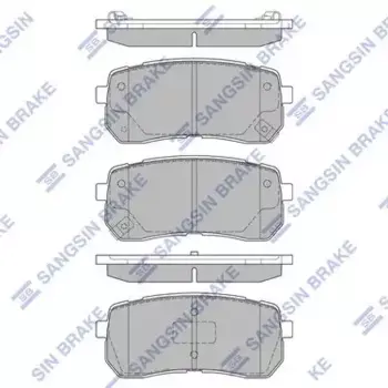 Тормозные колодки дисковые задняя ось HI-Q SP1192