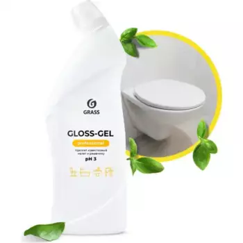 средство чистящее! для сан.узлов ''Gloss-Gel Professional'' (флакон 750 мл)\ 125568 GRASS