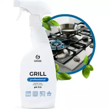 средство чистящее! 'Grill Professional' (флакон 600 мл)\ 125470 GRASS