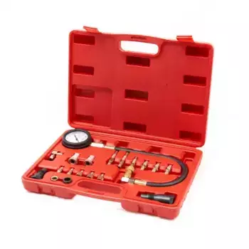 ST107 ST107 Компрессометр для дизельных ДВС с быстросъемными адаптерами, 0-1000PSI (0-70бар) ROSSVIK