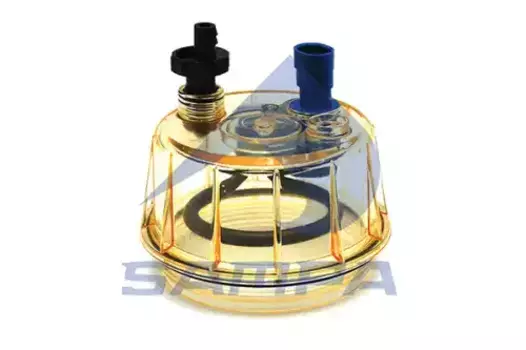 стакан фильтра топливного! прозрач. \ MB Actros/Axor 209.129 SAMPA